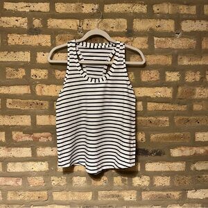 Lululemon Striped Black and White Women's Tank Top
